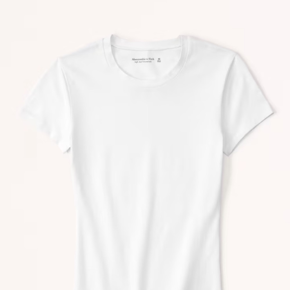Abercrombie Essential White Tee